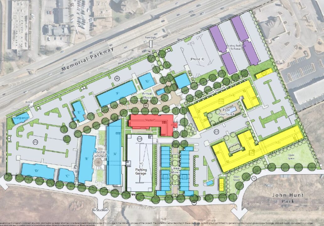 Stadium Commons Development in Huntsville, Alabama